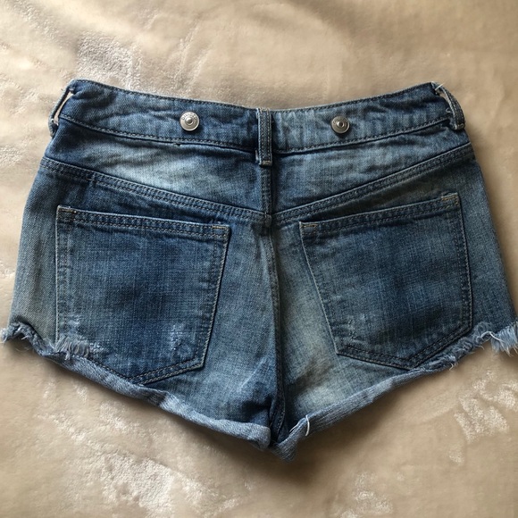 HM Jean shorts sz 34/4 - Picture 2 of 2